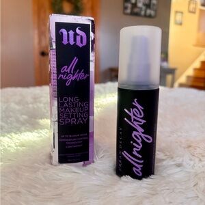 BRAND NEW ~ Urban Decay All Nighter Long-Lasting Setting Spray — Purple